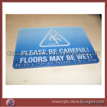 Smooth Appearance Well Polished Acrylic/Lucite/Perspex/Plexiglass Logo